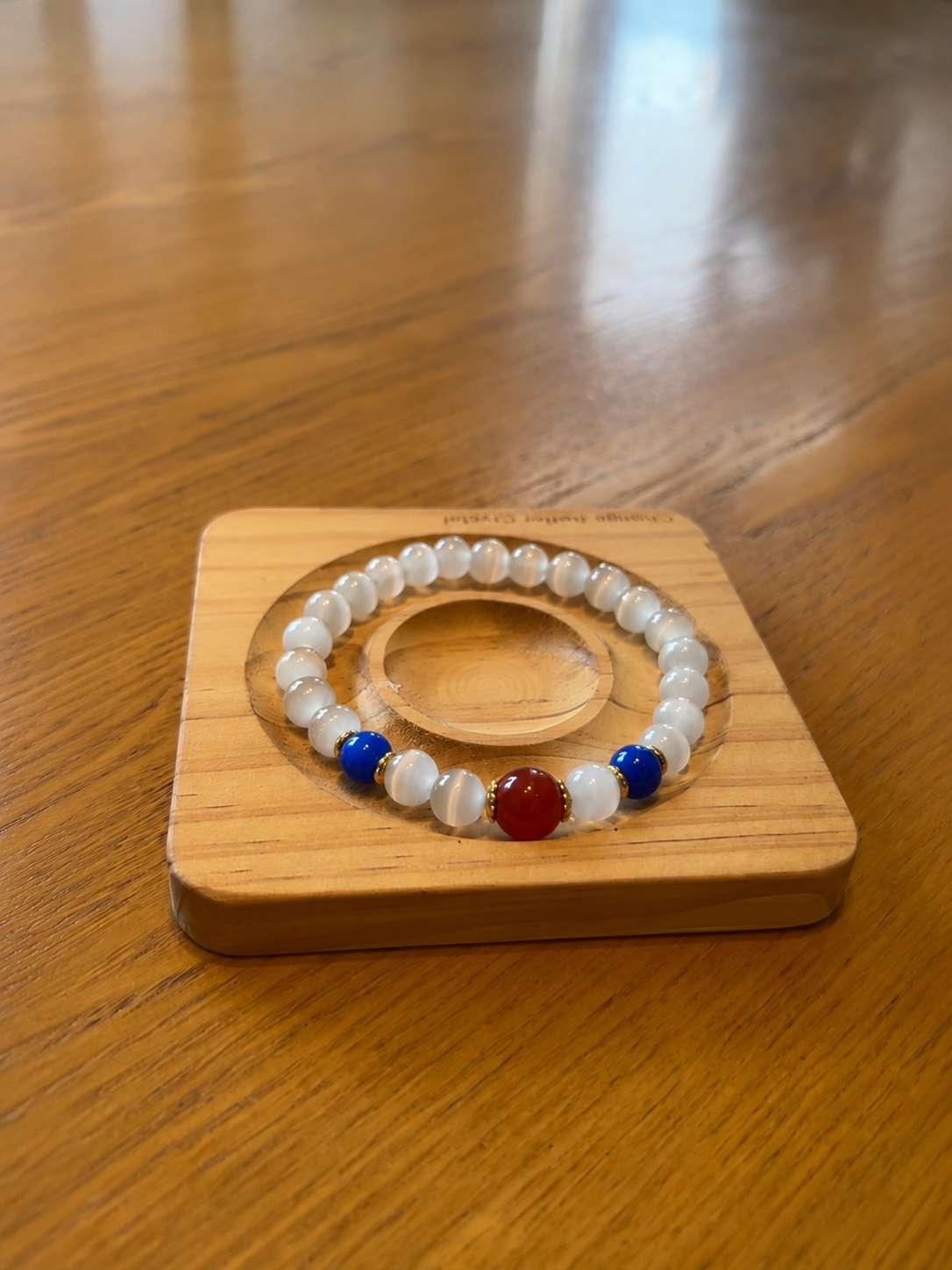 Custom Patriotic Ring (Size 9) + FREE Bracelet